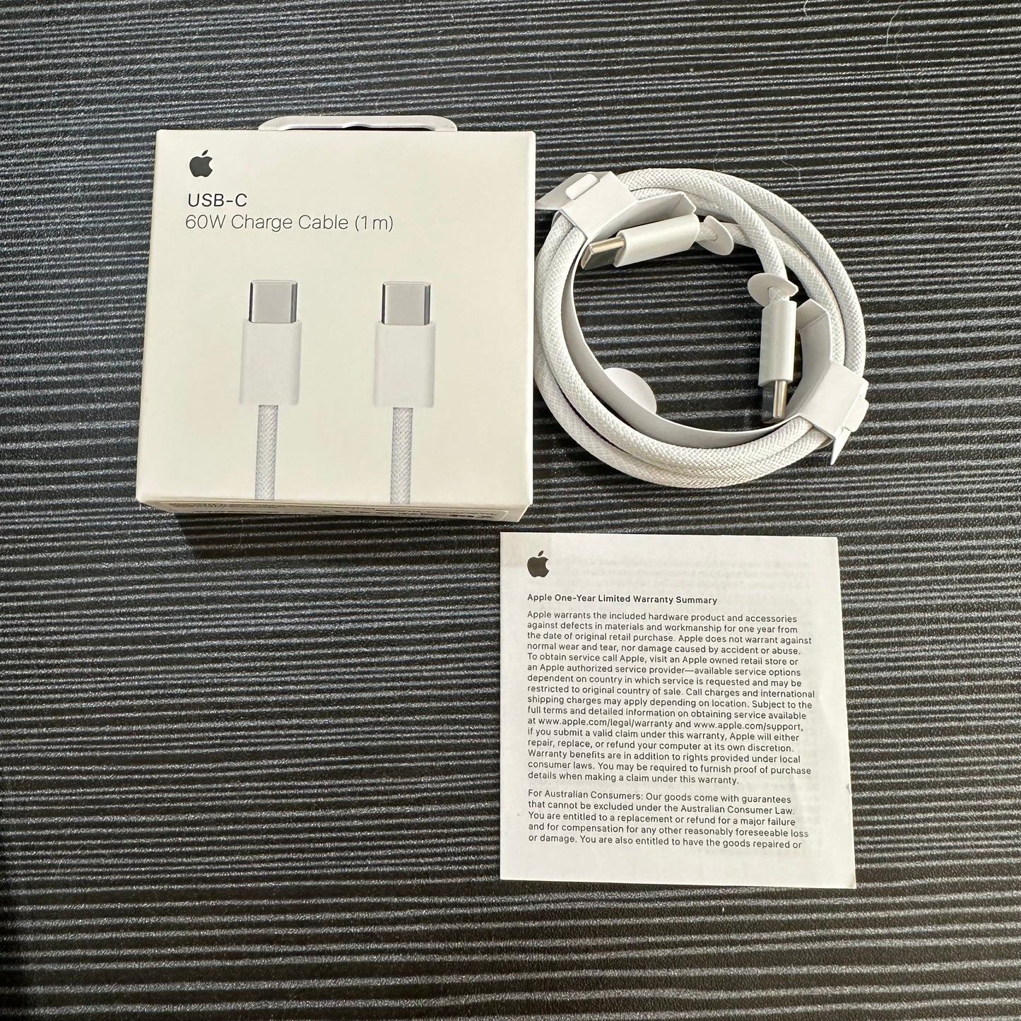 USB-C 60w Charge Cable (1m)