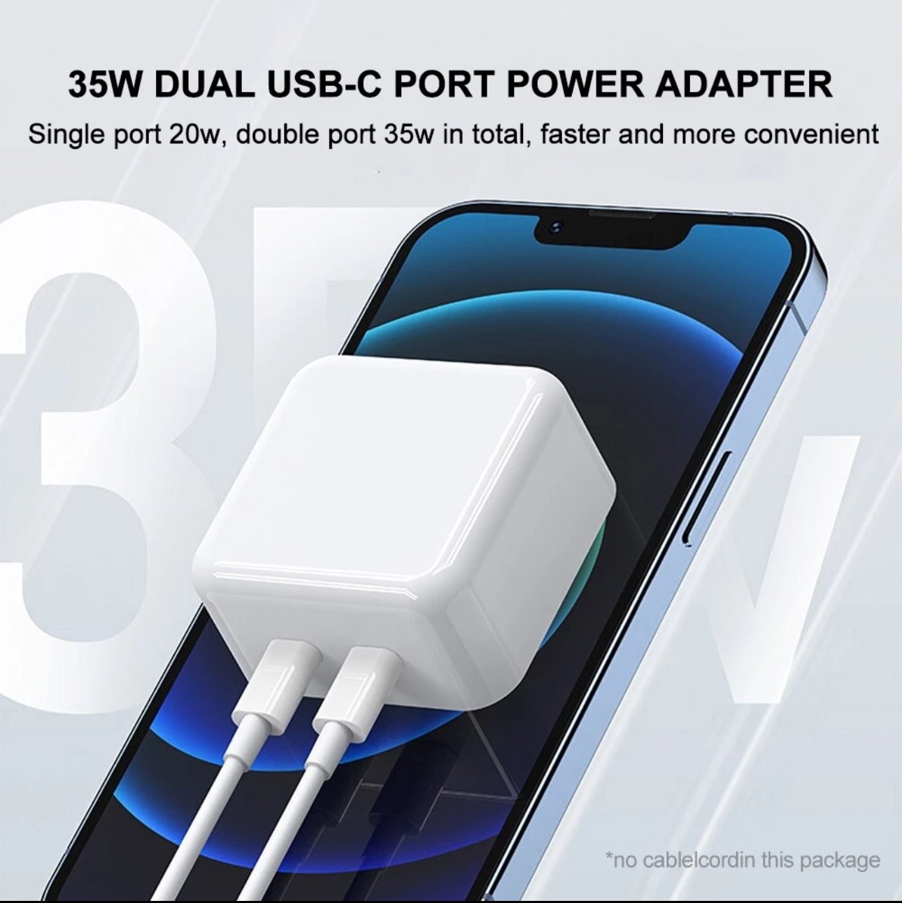 35w USB-C Dual Adapter